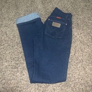 Classic wrangler jeans